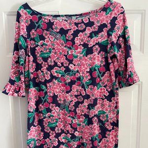Lilly Pulitzer dress in Cherry Blossom, M